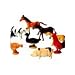 Farm Animal Toys - Pack of 12