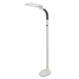 Sunpentown SL - 812 EaseEye Floor Lamp with 2 - tube Bulb by Games & Gadgets
