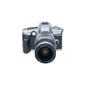 Minolta Maxxum 4 Date SLR Camera Kit w 28-80mm AF Silver Zoom Lens by Konica-Minolta