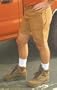 B25BRN Washed Cotton Duck Work Short