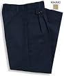 Girls' Uniform Pleated Pants - Khaki