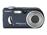 Sony Cyber-shot DSC-P12 - Digital camera - 5.0 Mpix - optical zoom: 3 x - supported memory: MS, MS PRO - dark blue