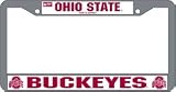 Ohio State Buckeyes License Plate Frame