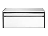 Brabantia 163463 Fall Front Bread Box, Stainless