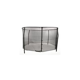 Bazoongi 15' 4 Straight Poles G4 Enclosure System - Must Have 4-u Legs (Trampoline Not Included)