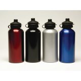 CASA 500ml ALUMINIUM MATALIC BLUE SPORTS BOTTLE