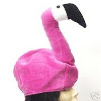 Buy Pink Flamingo Bird Novelty Hat by Jacobson Hat Company now!