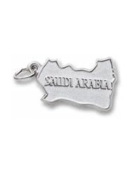 Saudi Arabia Map Charm