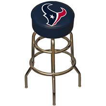 Houston Texans Backless Swivel Sports Bar Stool