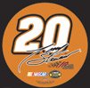 Tony Stewart #14 Round Sticker 3 Inches (Decal)
