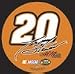 Tony Stewart #14 Round Sticker 3 Inches (Decal)