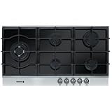 De Dietrich 90cm 5 Burner Gas on Glass Hob DTG795X