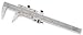 Starrett 123-12 Master Vernier Caliper, 12, .001 Grad