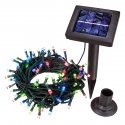 Esotec 102103 Solar LED Lichterkette, 100 farbige LEDs