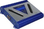 Produkt-Bild: Crunch 4-Kanal Endstufe, 4x100/150W an 4/2 Ohm, 2x400W max., Hochpass 10-2500Hz, Tiefpass 40-4000Hz Bandpass Funktion Bass Boost VU-Meter 262x52x342mm
