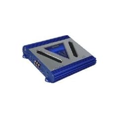 Crunch 4-Kanal Endstufe, 4x100/150W an 4/2 Ohm, 2x400W max., Hochpass 10-2500Hz, Tiefpass 40-4000Hz Bandpass Funktion Bass Boost VU-Meter 262x52x342mm