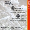 Constant Lambert: Concerto for Piano and 9 Instruments (1931) Sir Arnold Bax: Nonet (1931)... by Sir Arnold Bax, Constant Lambert, Vittorio Rieti, Giuseppe Grazioli, and Alessandro de Curtis