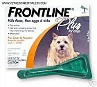 Frontline Plus, Dogs 0-22 lbs, 3 Tubes