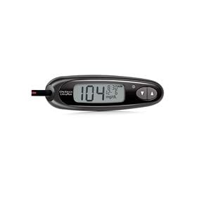 One Touch Ultra Mini System Diabetes Glucose Monitoring Kit, Jet Black, Model: 021 582 01 - 1 ea