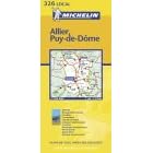 Michelin Local France Allier/Puy-de-Dome Map (Michelin Local France Maps)