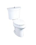 KOHLER K-4608-0 Serif Toilet Tank, White (Tank Only)