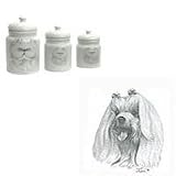 Maltese Canister Set, Porcelain by Rosalinde