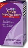 Natrol Activin Grape Seed Extract - 60 Tablets