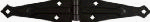 National #N152-611 2PK 6 Black Strap Hinge