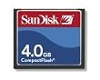 Sandisk 4GB COMPACTFLASH CARD ( SDCFB-4096-A10  Retail Package)