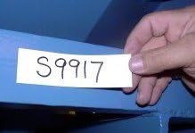 Lytle Products 3" x 4" Write and Wipe Dry Erase Magnet Shelf Labels, 50 per pack