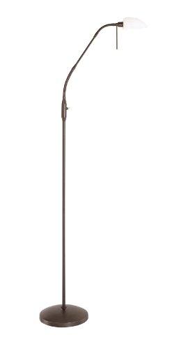 bronze reading floor lamp