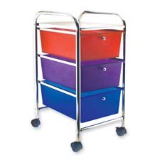 Advantus Corp. Products - 3-Drawer Organizer, w/ Casters, 13