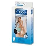 Jobst Stockings Support Wear Ultra Sheer Knee high 15-20 mm/Hg Compression Black - Large