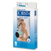 Jobst Stockings Support Wear Ultra Sheer Knee high 15-20 mm/Hg Compression Black - Large