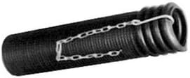 Crushproof Tubing F250 Exhaust Hose Straight Tailpipe Adapter - 2"