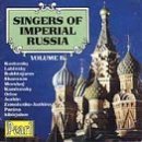Cover image : Singers of Imperial Russia 2