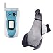 Sharp TM 150, TM150 Black Holster With Swivel Belt Clip For Your Sharp TM150 Cell Phone