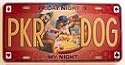 PKR DOG License Plate (Poker Dog)