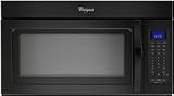 Whirlpool Black Microwave Hood Combination