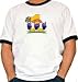 #1 Dad Sign Language Ringer T-Shirt
