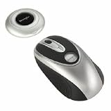 KMW72216 Optical Mouse, Wireless,3-Button,USB/ PS/2 Connection,Silver