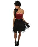 Tripp NYC The Ra-Ra Skirt in Black,Skirts for Women