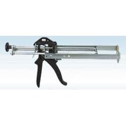 Wellmade Tool 3331 Dual Cartridge Caulking Gun - Hand Operated - 150 ml capacity by Wellmade Tool