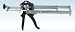 Wellmade Tool 3331 Dual Cartridge Caulking Gun - Hand Operated - 150 ml capacity