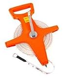 Surveyor's 300' Open-Reel SAE Tape Measure - Multi-Strand Fiberglass Tape - Lifetime Warranty