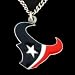 Search : Houston Texans NFL Logo Necklace (Set of 2)