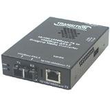 Transition Networks SGFEB1013-120 Media Converter 1 x RJ-45 Network, 1 x SC Network - 10/100/1000Base-T, 1000Base-SX - Ext...
