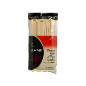 KA-ME Chinese Wide Lo Mein Noodles -- 8 oz