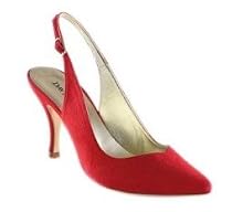Wundersch&ouml;ne Slingpumps von David Braun - Rot