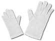 White Wrist Length Nylon Stretch Dance Gloves